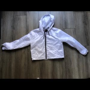White Water-resistant Jacket